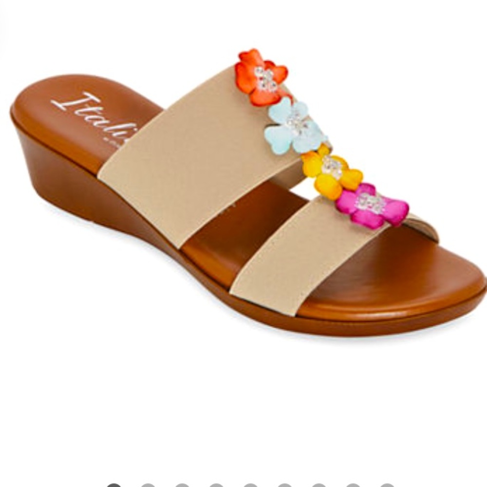Italiana Wedge Sandals